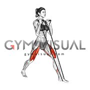 Band Lunges