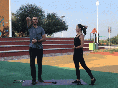 Band One Arm Triceps Extension