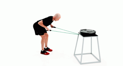 Band Triceps Kickback